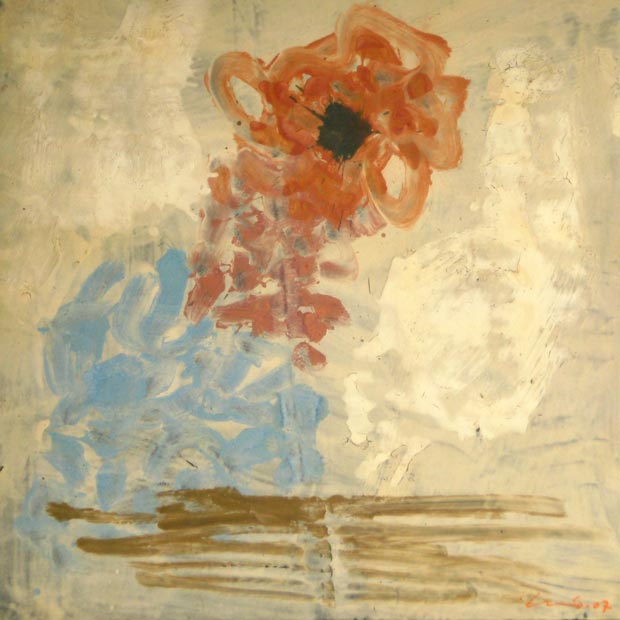 Painting Flor laranxa
