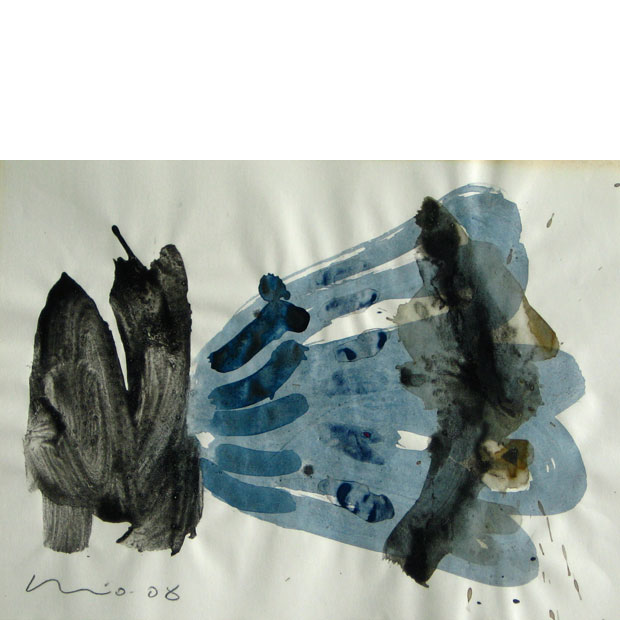 Painting Do negro ó azul II